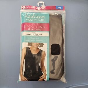 Vanity Fair Black Light Smoothing Spin Tank